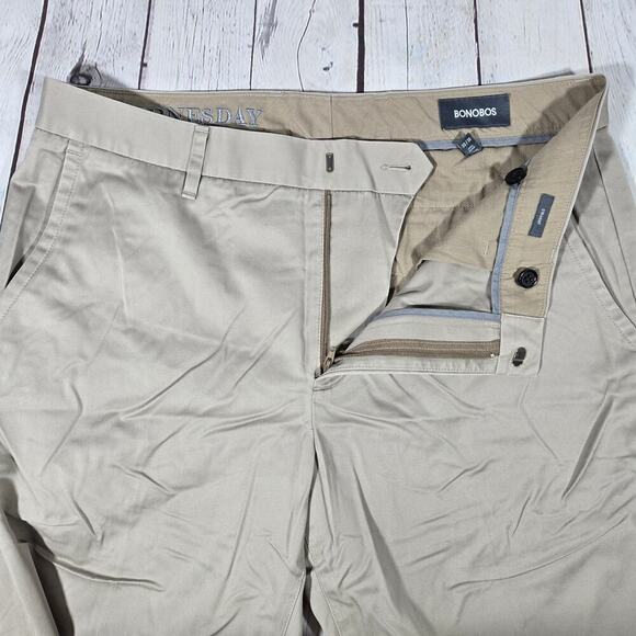 Bonobos Weekday Warrior Dress Pants Wednesday 33x30 - Picture 7 of 12